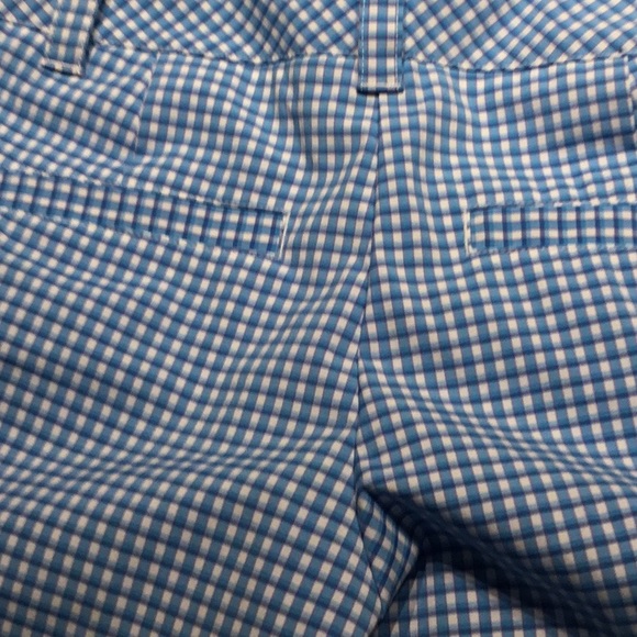 Plaid shorts white cosmic blue - Picture 3 of 3